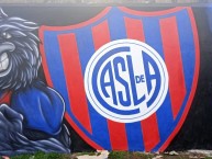 Mural - Graffiti - Pintada - Mural de la Barra: La Gloriosa Butteler &bull; Club: San Lorenzo