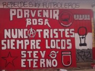 Mural - Graffiti - Pintada - Mural de la Barra: La Guardia Albi Roja Sur • Club: Independiente Santa Fe