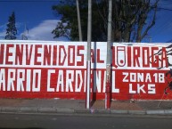 Mural - Graffiti - Pintada - Mural de la Barra: La Guardia Albi Roja Sur • Club: Independiente Santa Fe