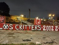 Mural - Graffiti - Pintada - "LOS CRITTERS KENNEDY ZONA OCTAVA DEL LEÓN." Mural de la Barra: La Guardia Albi Roja Sur • Club: Independiente Santa Fe