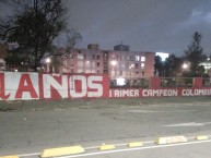 Mural - Graffiti - Pintada - Mural de la Barra: La Guardia Albi Roja Sur • Club: Independiente Santa Fe