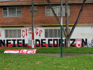 Mural - Graffiti - Pintada - Mural de la Barra: La Guardia Albi Roja Sur • Club: Independiente Santa Fe