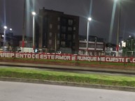 Mural - Graffiti - Pintada - Mural de la Barra: La Guardia Albi Roja Sur &bull; Club: Independiente Santa Fe