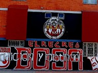 Mural - Graffiti - Pintada - Mural de la Barra: La Guardia Albi Roja Sur &bull; Club: Independiente Santa Fe