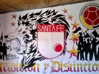 Mural - Graffiti - Pintada - Mural de la Barra: La Guardia Albi Roja Sur • Club: Independiente Santa Fe