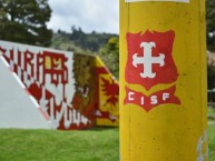 Mural - Graffiti - Pintada - Mural de la Barra: La Guardia Albi Roja Sur • Club: Independiente Santa Fe