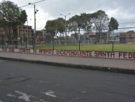 Mural - Graffiti - Pintada - Mural de la Barra: La Guardia Albi Roja Sur • Club: Independiente Santa Fe