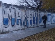 Mural - Graffiti - Pintadas - Mural de la Barra: La Guardia Imperial &bull; Club: Racing Club &bull; País: Argentina