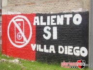 Mural - Graffiti - Pintadas - "ALIENTO SI, PARLANTE NO - VILLA DIEGO" Mural de la Barra: La Hinchada Más Popular • Club: Newell's Old Boys • País: Argentina