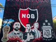 Mural - Graffiti - Pintada - Mural de la Barra: La Hinchada Más Popular • Club: Newell's Old Boys