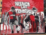 Mural - Graffiti - Pintadas - Mural de la Barra: La Hinchada Más Popular • Club: Newell's Old Boys • País: Argentina