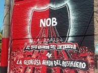 Mural - Graffiti - Pintada - Mural de la Barra: La Hinchada Más Popular • Club: Newell's Old Boys