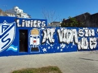 Mural - Graffiti - Pintada - Mural de la Barra: La Pandilla de Liniers • Club: Vélez Sarsfield