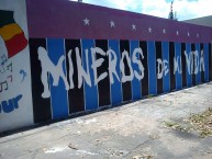 Mural - Graffiti - Pintada - Mural de la Barra: La Pandilla del Sur • Club: Mineros de Guayana