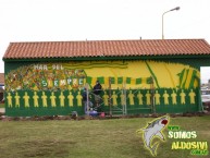 Mural - Graffiti - Pintada - Mural de la Barra: La Pesada del Puerto • Club: Aldosivi