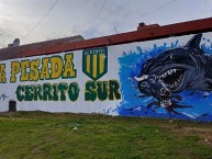 Mural - Graffiti - Pintada - Mural de la Barra: La Pesada del Puerto • Club: Aldosivi