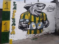 Mural - Graffiti - Pintada - Mural de la Barra: La Pesada del Puerto • Club: Aldosivi