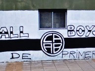 Mural - Graffiti - Pintada - Mural de la Barra: La Peste Blanca • Club: All Boys