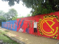 Mural - Graffiti - Pintadas - Mural de la Barra: La Plaza y Comando • Club: Cerro Porteño • País: Paraguay