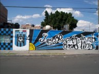 Mural - Graffiti - Pintada - Mural de la Barra: La Resistencia Albiazul • Club: Querétaro