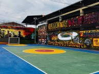 Mural - Graffiti - Pintadas - "BARRIO CUBA" Mural de la Barra: Lobo Sur &bull; Club: Pereira &bull; País: Colombia