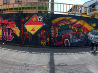 Mural - Graffiti - Pintadas - Mural de la Barra: Lobo Sur &bull; Club: Pereira &bull; País: Colombia