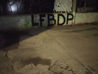 Mural - Graffiti - Pintada - "LA BANDA DEL MORELIA ~ LA FAMOSA BANDA DEL PONIENTE" Mural de la Barra: Locura 81 &bull; Club: Monarcas Morelia