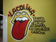 Mural - Graffiti - Pintadas - "LA BANDA DEL MORELIA ~ LA FAMOSA BANDA DEL PONIENTE" Mural de la Barra: Locura 81 &bull; Club: Monarcas Morelia &bull; País: México