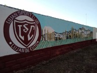 Mural - Graffiti - Pintada - Mural de la Barra: Los Borrachos de Luján &bull; Club: Luján Sport Club