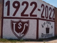 Mural - Graffiti - Pintada - Mural de la Barra: Los Borrachos de Luján &bull; Club: Luján Sport Club