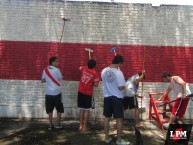 Mural - Graffiti - Pintada - Mural de la Barra: Los Borrachos del Tablón • Club: River Plate