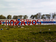 Mural - Graffiti - Pintadas - Mural de la Barra: Los Cruzados • Club: Universidad Católica • País: Chile