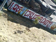 Mural - Graffiti - Pintadas - Mural de la Barra: Los Cruzados • Club: Universidad Católica • País: Chile