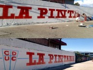 Mural - Graffiti - Pintadas - Mural de la Barra: Los Cruzados • Club: Universidad Católica • País: Chile