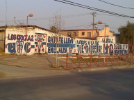 Mural - Graffiti - Pintadas - Mural de la Barra: Los Cruzados • Club: Universidad Católica • País: Chile