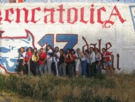 Mural - Graffiti - Pintada - Mural de la Barra: Los Cruzados • Club: Universidad Católica