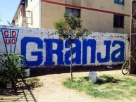 Mural - Graffiti - Pintada - Mural de la Barra: Los Cruzados • Club: Universidad Católica