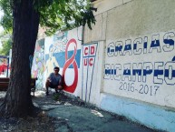 Mural - Graffiti - Pintada - Mural de la Barra: Los Cruzados • Club: Universidad Católica