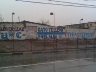 Mural - Graffiti - Pintada - Mural de la Barra: Los Cruzados • Club: Universidad Católica