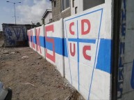 Mural - Graffiti - Pintada - Mural de la Barra: Los Cruzados • Club: Universidad Católica