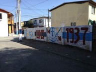 Mural - Graffiti - Pintada - Mural de la Barra: Los Cruzados • Club: Universidad Católica