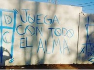 Mural - Graffiti - Pintada - Mural de la Barra: Los Cruzados • Club: Universidad Católica