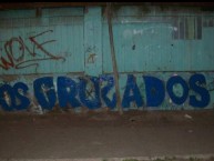 Mural - Graffiti - Pintada - Mural de la Barra: Los Cruzados • Club: Universidad Católica