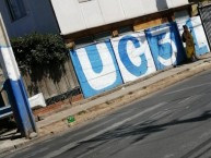 Mural - Graffiti - Pintada - Mural de la Barra: Los Cruzados • Club: Universidad Católica