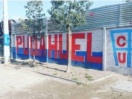 Mural - Graffiti - Pintada - Mural de la Barra: Los Cruzados • Club: Universidad Católica