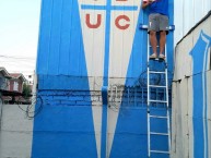 Mural - Graffiti - Pintada - Mural de la Barra: Los Cruzados • Club: Universidad Católica