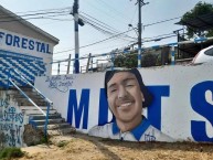 Mural - Graffiti - Pintada - Mural de la Barra: Los Cruzados • Club: Universidad Católica