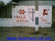 Mural - Graffiti - Pintada - Mural de la Barra: Los Cruzados &bull; Club: Universidad Católica