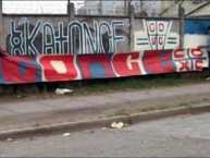 Mural - Graffiti - Pintada - Mural de la Barra: Los Cruzados &bull; Club: Universidad Católica