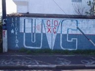 Mural - Graffiti - Pintada - Mural de la Barra: Los Cruzados &bull; Club: Universidad Católica